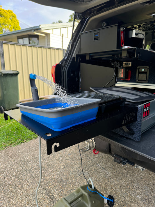 ROCO GEAR 4WD Canopy Kitchen System Single (Quickfire & Sink)
