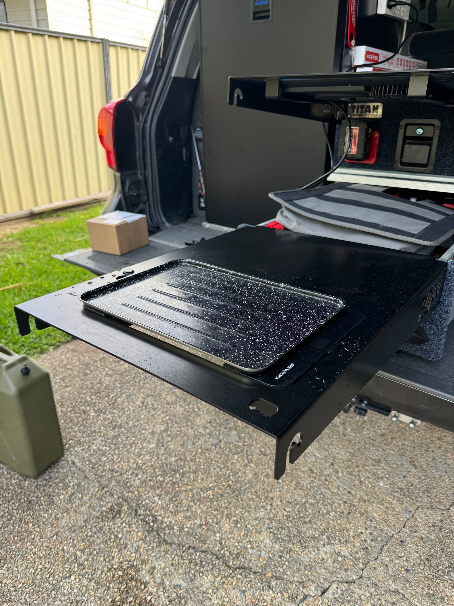 ROCO GEAR 4WD Canopy Kitchen System Single (Quickfire & Sink)