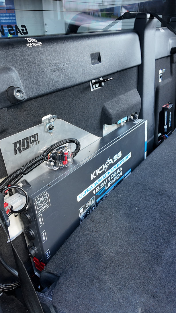 RA Ranger Kickass 105 behind the seat bracket
