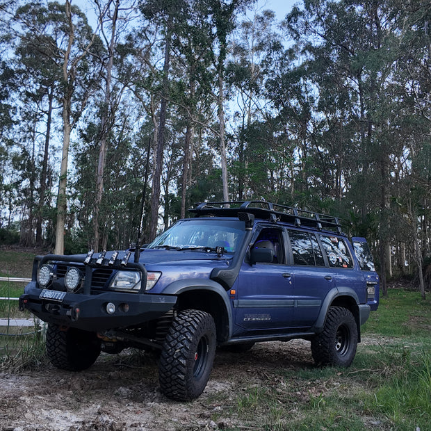 GU Patrol 3rd row Electrical Brackets