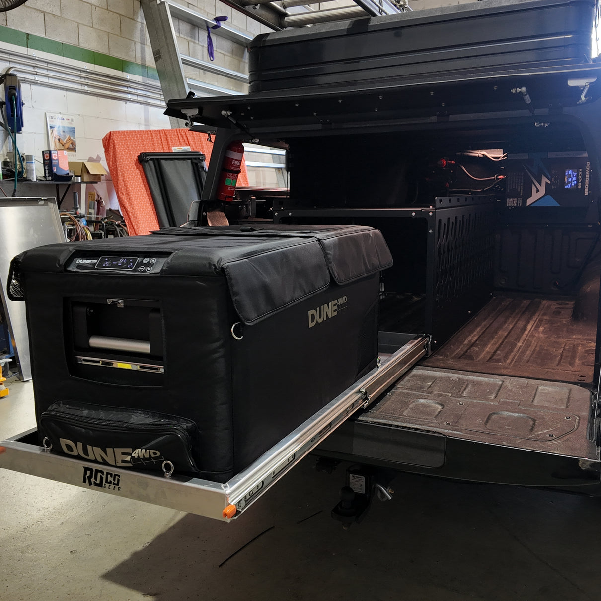 Heavy Duty Fridge Slide and Cage