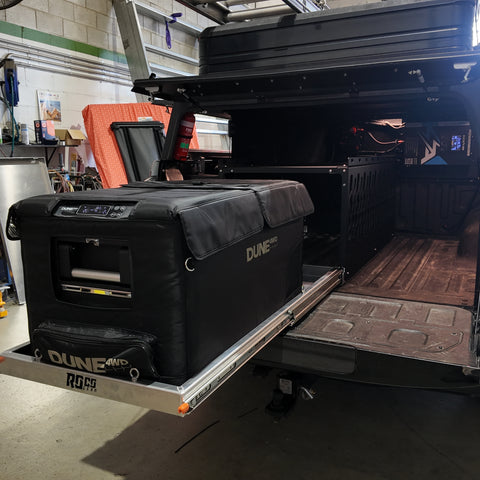 Heavy Duty Fridge Slide and Cage