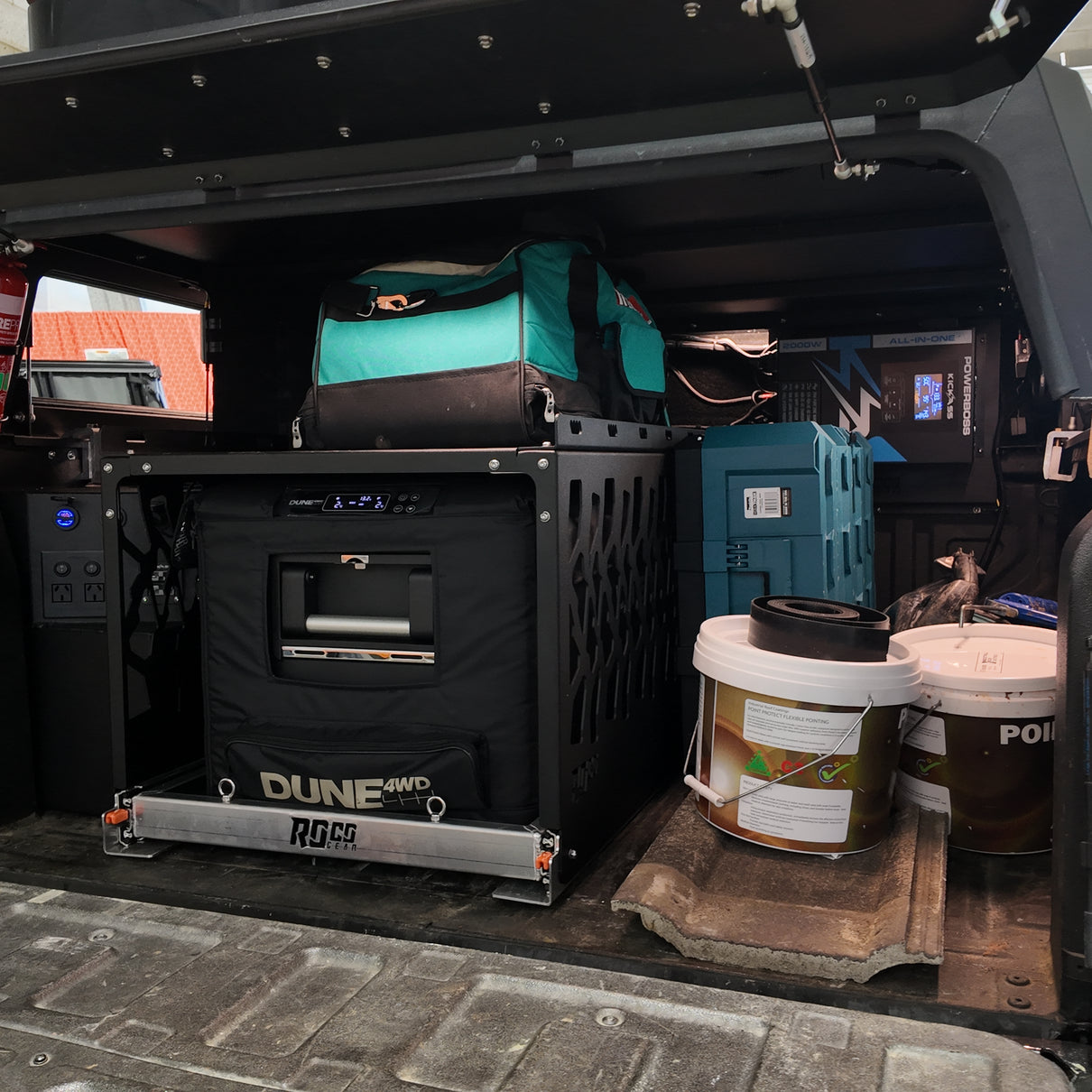 Heavy Duty Fridge Slide and Cage