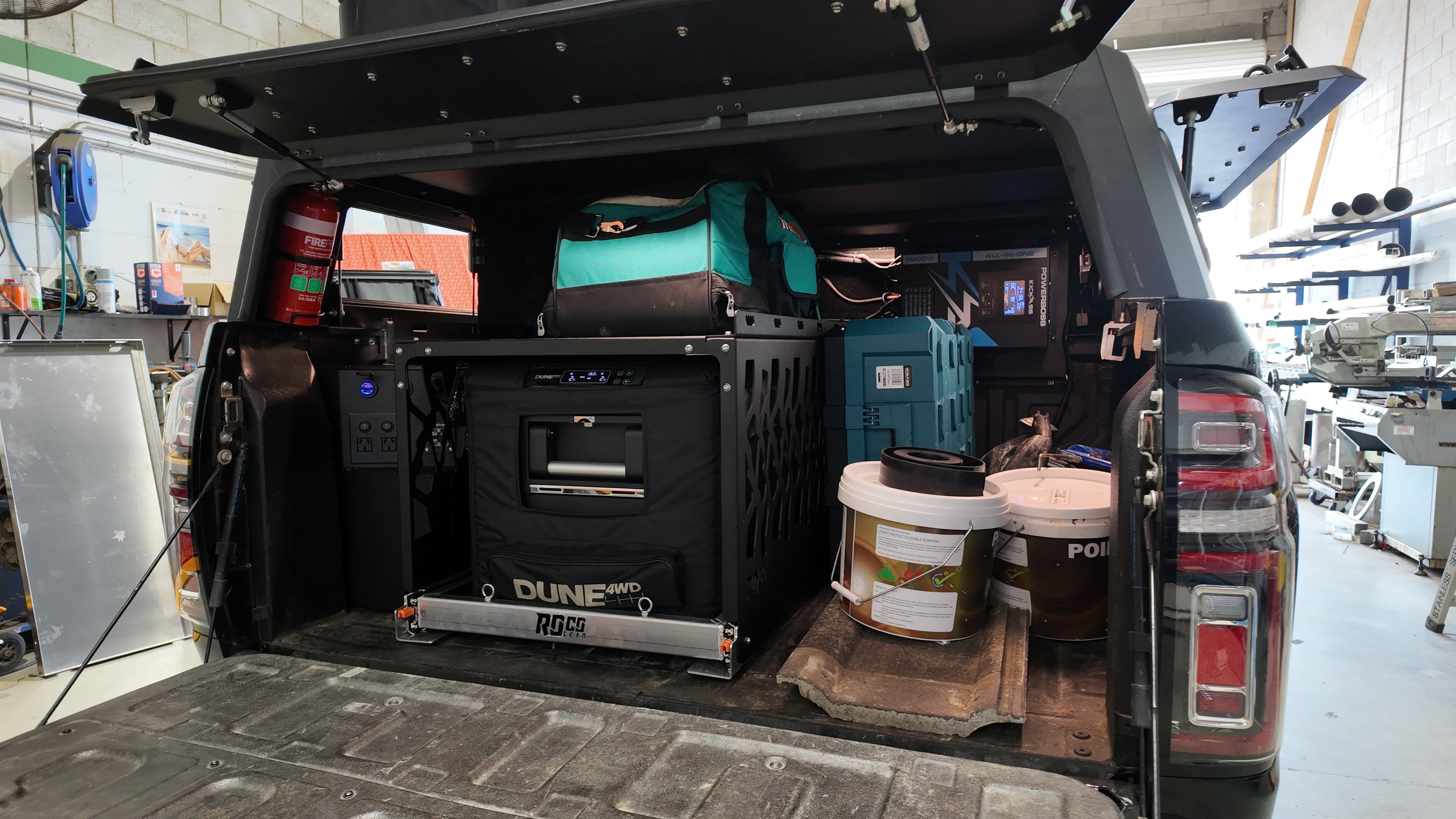 Heavy Duty Fridge Slide and Cage