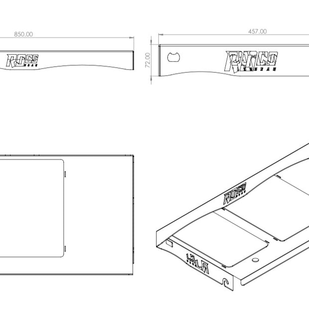 ROCO GEAR 4WD Canopy Kitchen System (Extended)
